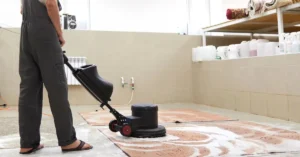 Carpet cleaning for mold removal